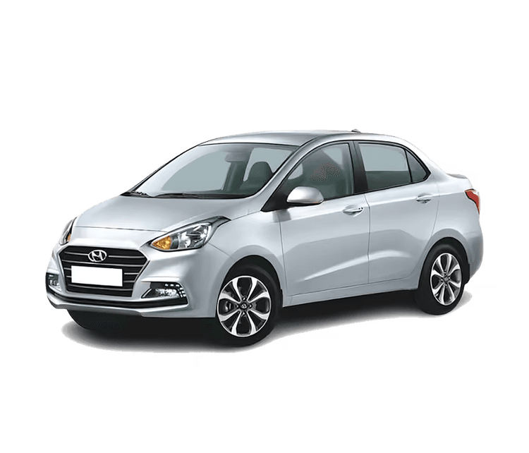 Hyundai Xcent — 5-seater AC cab for hire