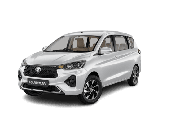 Toyota Rumion — 7-seater AC cab for hire